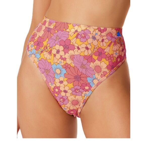 Jessica Simpson Floral Rendezvous
High Waisted Swim Bottoms - Flax Multi Large - Picture 2 of 8